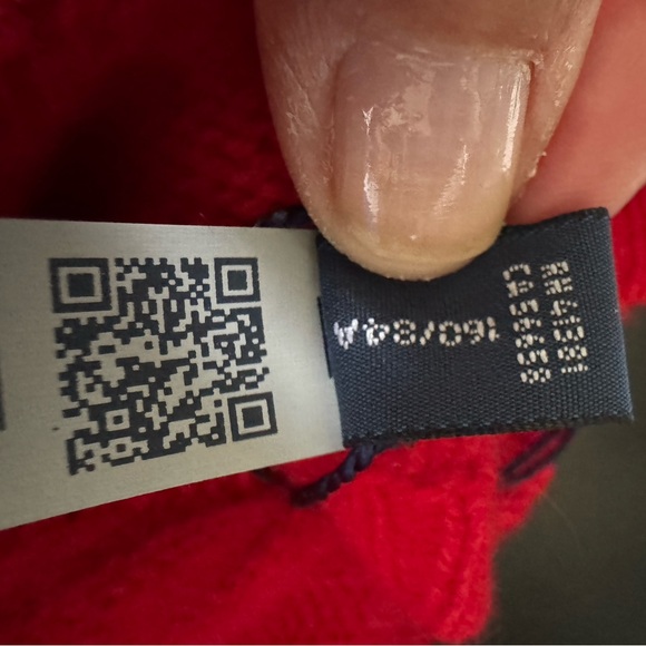 Polo by Ralph Lauren Bright Red Cashmere Sweater - Picture 8 of 9